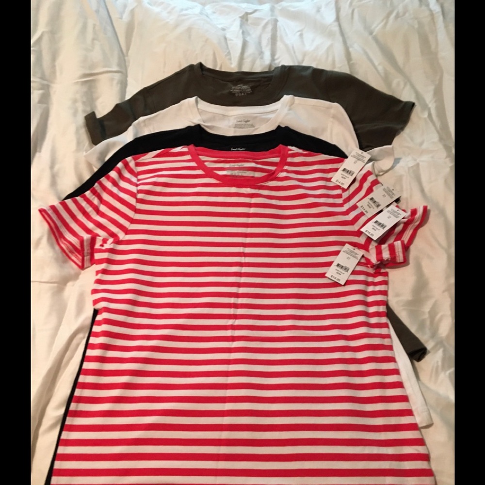 NEW-  4 Short sleeve tees (includes all)